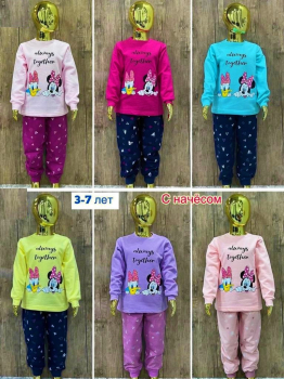 пижама для девочек пр-во Узбекистан в интернет-магазине «Детская Цена»